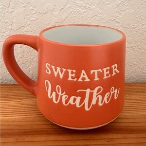 Orange Sweater Weather Mug
